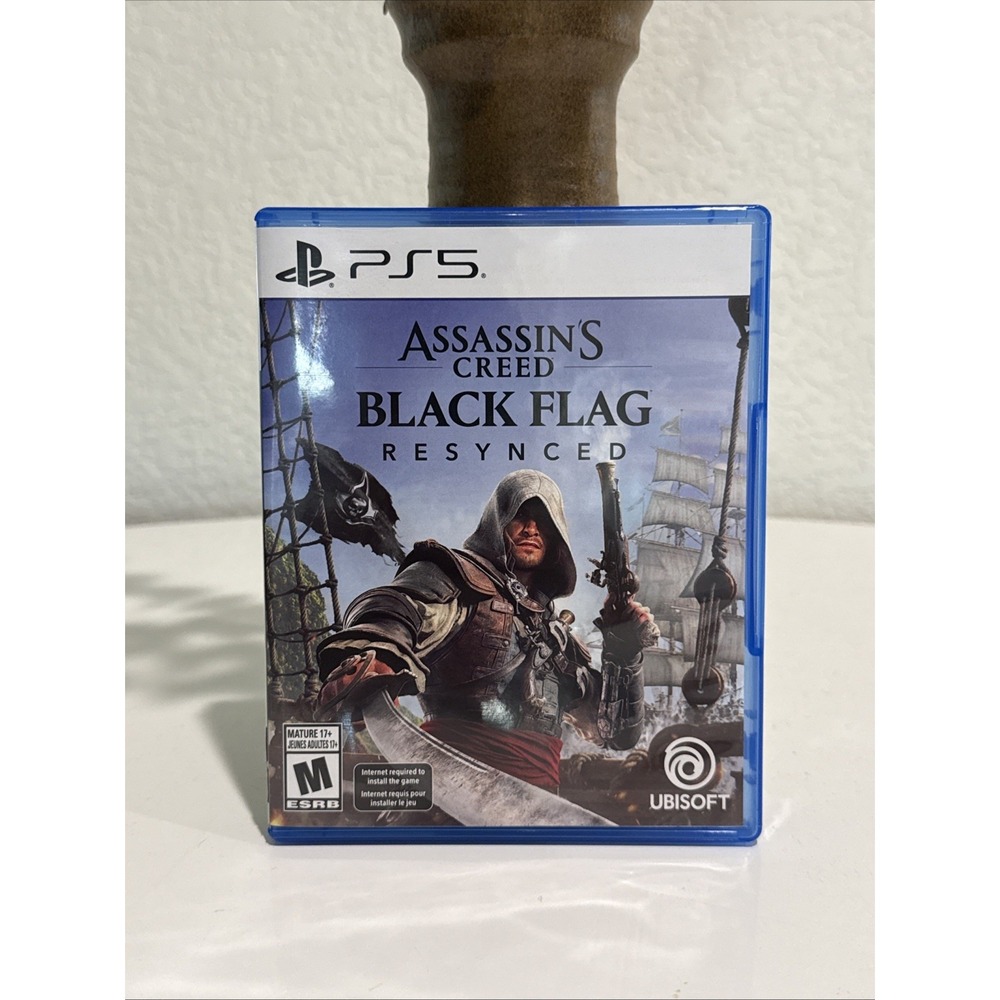 Assassin's Creed Black Flag Resynced PS5 PlayStation 5 Used Complete